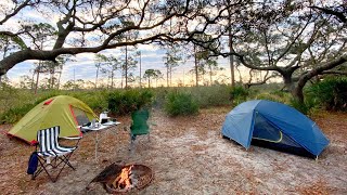 Camping amp Hiking in Highlands Hammock State Park  The Best Boardwalk Trail in Florida [upl. by Yelsehc]