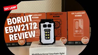 Review of the Boruit EBW2172 EDC Lamp [upl. by Adaj]