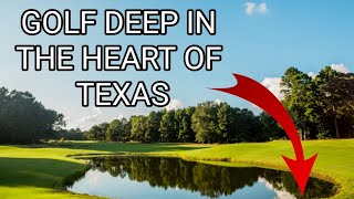 PINE DUNES GOLF COURSE  Best Golf Course in Middle of Nowhere Texas  Must Play Golf For Any Texan [upl. by Nirac]