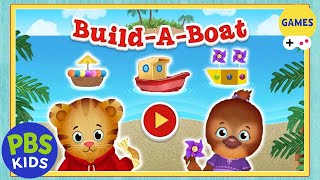 Daniel Tigers Neighborhood  Build a Boat Full Playthrough⛵🐯 Gameplay for Kids  PBS KIDS [upl. by Enrak553]