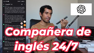 Hablar en inglés con ChatGPT [upl. by Moises440]