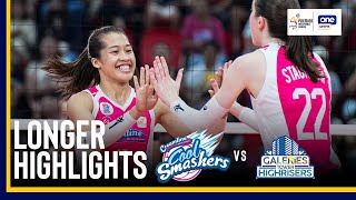 GALERIES TOWER vs CREAMLINE  LONGER HIGHLIGHTS  2024 PVL REINFORCED CONFERENCE  AUGUST 3 2024 [upl. by Aihsak]