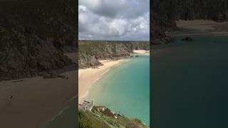 Porthcurno Beach Cornwall shorts travel england photography [upl. by Eesac]