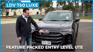 LDV T60 luxe UTE walkthrough not a review [upl. by Chrisman]