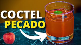 COCTEL PECADO ORIGINAL 🍹 RECETA CON VODKA  Mentor joglan [upl. by Moia]