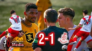 MUCH BETTER BUT LATE SUCKER PUNCH WINS IT FOR LIVI 🤦🏼‍♂️  Livi 21 Airdrie  Awaydays x AFTV♦️ [upl. by Inavoj369]