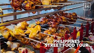 Philippines Street Food Tour 4K [upl. by Arral]