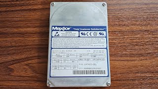 Maxtor 71629AP  Hard Drive Spin Up [upl. by Stanford458]