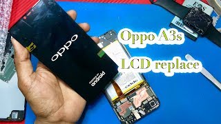 Oppo a3s lcd replacement [upl. by Jaquith]