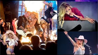 Lady Gaga joins u2 at Los Vegas sphere sing in Shallow Together [upl. by Enimrej]