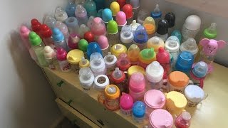 Reborn baby BOTTLE COLLECTION [upl. by Roobbie425]