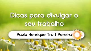 Dicas para divulgar o seu trabalho  Terapia Holística 5 [upl. by Samy]