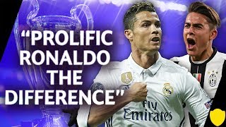 REAL MADRID V JUVENTUS  RONALDO THE DIFFERENCE IN CHAMPIONS LEAGUE FINAL [upl. by Rasla598]