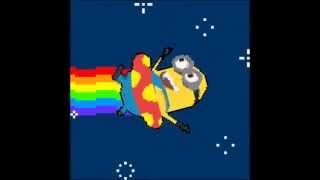 Despicable me 2 Minions Banana song  Nyan Minions [upl. by Neelyad]