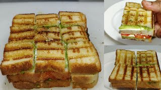 Mumbai Street Style Veg Sandwich  मुंबई फेमस चटनी वाला वेज सेंडविच Veg Sandwich Recipe Chef Ashok [upl. by Tamra651]