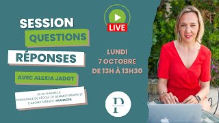 Session questionsréponses sur les huiles essentielles [upl. by Anilec971]