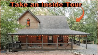 Watch This Beautiful Cottage Located in Blue Ridge Georgia United States [upl. by Aitel]