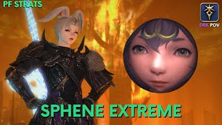 Sphenes Burden Extreme 1st clear  DRK PoV  Aether PF  FFXIV [upl. by Rafaelle]