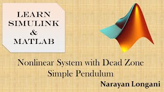 Nonlinear System With Dead Zone  Pendulum in Matlab  ODE45 Code [upl. by Nilac]