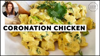 Delicious Curry Chicken Salad Recipe  CORONATION CHICKEN [upl. by Lebanna]