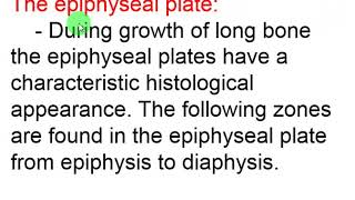 5 Epiphyseal plate الصفيحة المشاشية [upl. by Dart929]