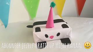 ☆ DIY SURPRISE IDEE PANDA INPAKKEN ☆ SURPRISE IDEAS SINTERKLAAS  NEDERLANDS  ☆ [upl. by Jacobo336]