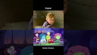 Inside Out 2 Original vs Anime Inside Out Animation [upl. by Joelle194]