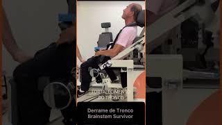 FORTALECENDO O TRONCO NO CYBERX ♿️🇧🇷11 Set 24  short derramedetronco brainstem fe avc ave [upl. by Towill533]