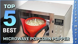 Top 5 Best Microwave Popcorn Popper Review in 2023 [upl. by Eimmat]