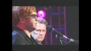 ELTON JOHN amp BRIAN WILSON  Wouldnt It Be Nice Live 2001 [upl. by Ruosnam980]