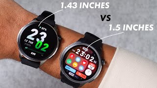 Amazfit Balance vs Amazfit GTR 4 Size Comparison  46mm on WRIST [upl. by Ettezzus]