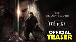 Mirai Telugu Official Teaser  Teja Sajja  Karthik Gattamneni  TG Vishwa Prasad  Telugu Movies [upl. by Ahtael]