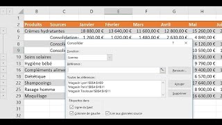 Regrouper et consolider des données Excel [upl. by Sherborne227]