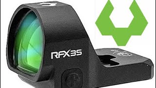 RFX35 Green dot sight  VIRIDIAN WEAPON TECHNOLOGIES [upl. by Ahsilav855]