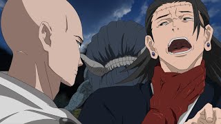 If Saitama Was In Jujutsu Kaisen  Saitama vs Geto [upl. by Zelda]