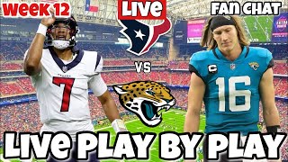 Houston Texans vs Jacksonville Jaguars Week 12 Live Stream [upl. by Okiruy41]