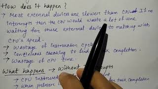 Interrupt Introduction  Hindi  Lec51  COA  Niharika Panda [upl. by Emery58]