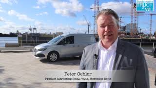 MercedesBenz Citan and eCitan Interview with Peter Oehler [upl. by Eiral874]