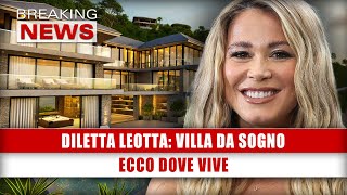 Diletta Leotta Villa Da Sogno Ecco Dove Vive [upl. by Hgielram]