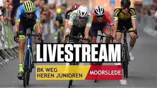 Livestream  BK Wielrennen voor Heren Junioren [upl. by Lucina925]