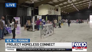 Project Homeless Connect happening at The Grounds [upl. by Esemaj]