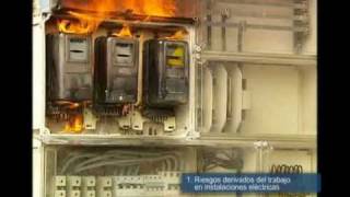 Prevención de Riesgos Laborales Riesgos eléctricos 1ª parte [upl. by Ahtiuqal]