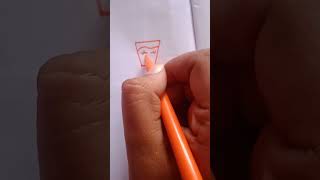 SIMPLE AND CUTE DRAWING drawing art drawingpainting shortsvideo easydrawing artandcraft howto [upl. by Norrad]