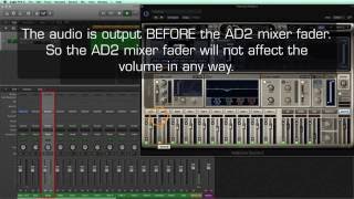 Separate Output modes in Addictive Drums 2 [upl. by Nyrehtak420]