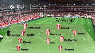 Celta Vigo 24 Athletic Bilbao Alineacion Athletic Copa de Rey 20142015 [upl. by Basilio]