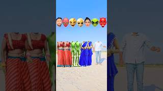 moye moye tranding song to double blueamp red sadi women and green alien head matching new game [upl. by Bish]