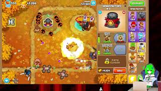 Bloons TD6 In the loop Hard Half Cash Co Op [upl. by Quartana]