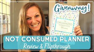 NOT CONSUMED PARENT PLANNER REVIEW  Comprehensive Homeschool Planner  In Depth Homeschool Planner [upl. by Elvina]