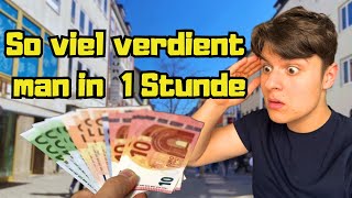 30€ STUNDENLOHN🤯 Experiment  Nicoduscht [upl. by Jeannine]