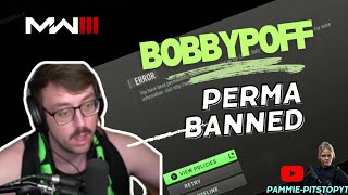 NEW BOBBYPOFF PERMA BANNED IN CALL OF DUTY rankedplay callofduty warzone whitelist [upl. by Ardnek]